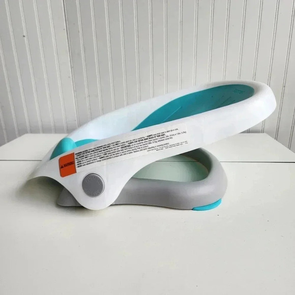 Summer Clean Rinse Baby Bather Bath Tub Infant Support Bathtime Newborn Aqua - Picture 5 of 16